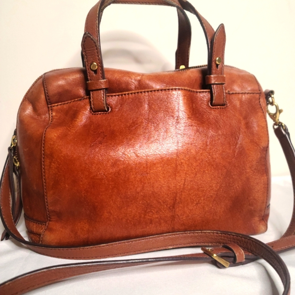 Fossil Vintage Leather Handbag & Crossbody
